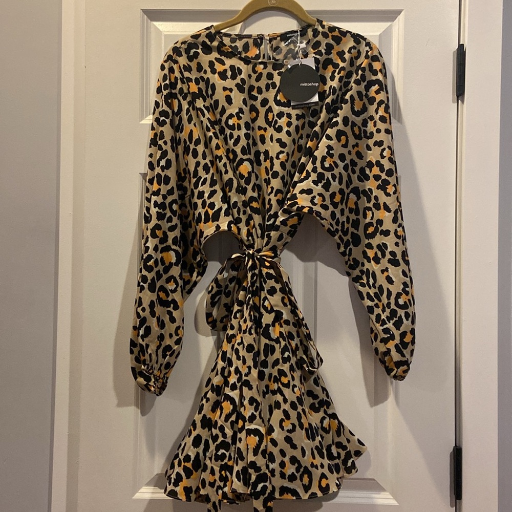 NWT animal print dress
